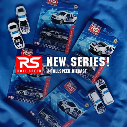 Roll Speed RKC Diecast Police Series - Mobil Polisi PJR